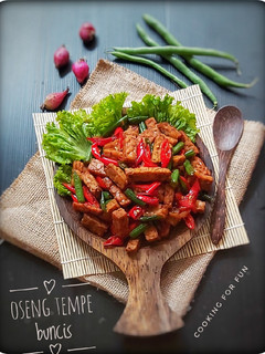 Foto resep Oseng Tempe dan Buncis