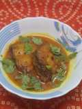রুই মাছের কালো জিরে কাঁচা লঙ্কার ঝোল(macher jhol recipe in Bengali)