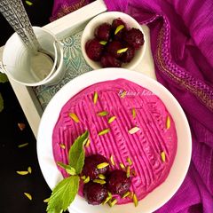 Dragon Fruit Shrikhand A picture of Dragon Fruit Shrikhand.