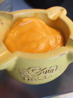 Una foto de Mayonesa de calabaza con ajo y limón