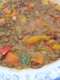 A picture of Lentils in Coconut Cream #CoastalCoconutRecipeChallenge.