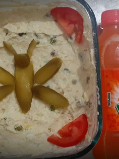 عکسی از دستور سالاد الویه