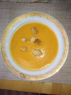 Sárgarépa krémleves recept fotója