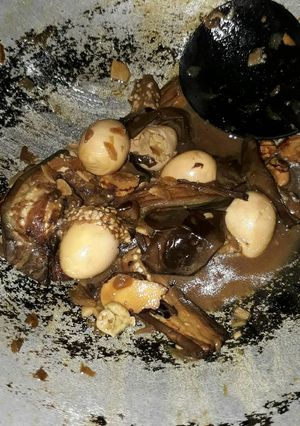 Foto resep Lodeh terong telor puyuh