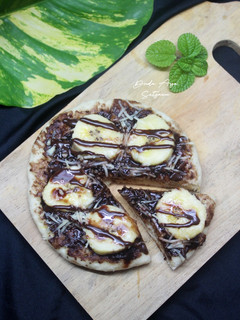 Foto resep Pizza Pisang Coklat