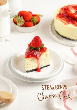 Foto resep Strawberry New York Cheese Cake