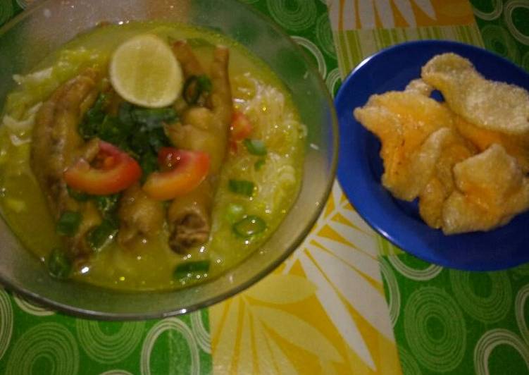 Resep Soto ceker ala ii yang Menggugah Selera