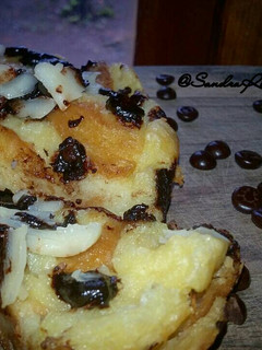Foto resep Puding Roti Tawar Panggang