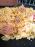 Risoto de carne e linguiça São Pedro apimentada