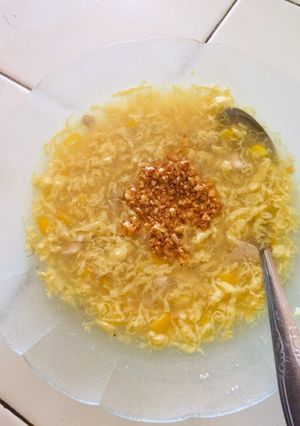 Foto resep Sup Telur,Ayam,Jagung