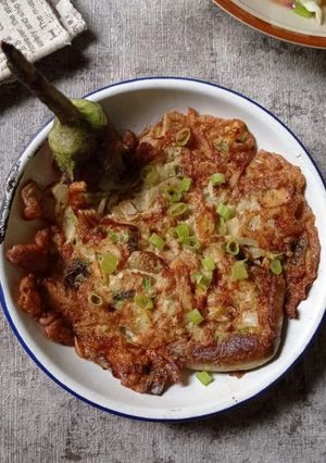 Foto resep Eggplant omelet