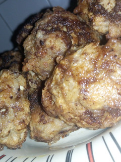A picture of Scotch eggs.