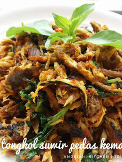 Foto resep Tongkol suwir pedas kemangi