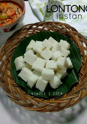 Foto resep Lontong Instan