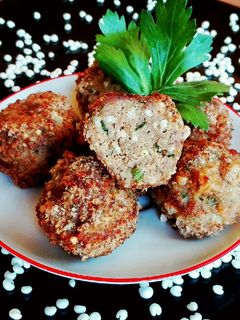 Puffasztott kölesfasírt🍴 recept fotója