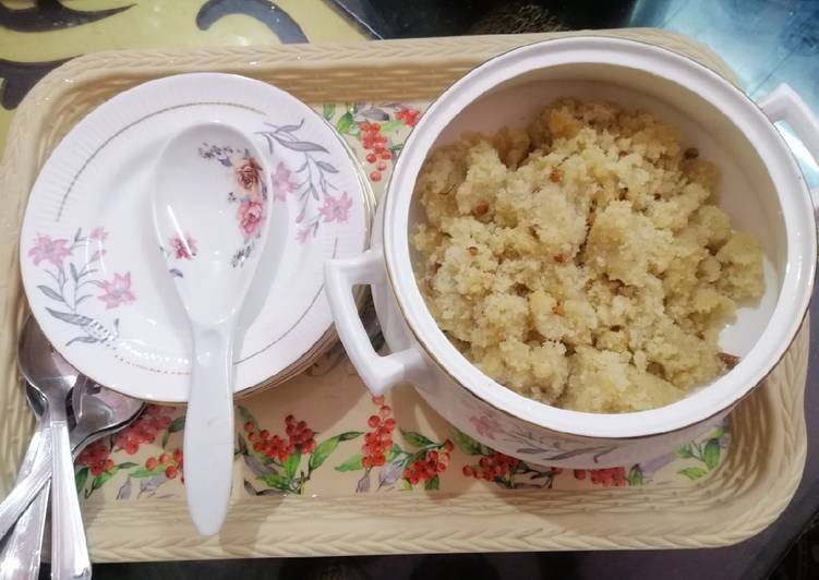 Recipe of Super Quick Homemade Shahi Suji Halwa