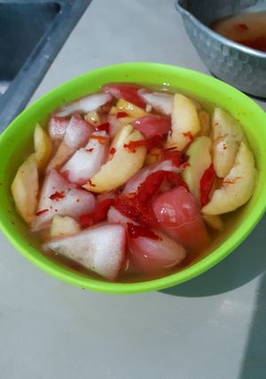 Foto resep Manisan kedondong+jambu air
