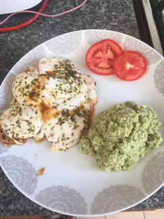 Una foto de Pollo a la Napolitana