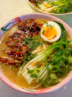 A picture of Teriyaki Chicken Ramen Noodle Soup.
