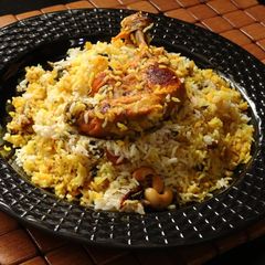 A picture of Thalassery Chicken Biryani.
