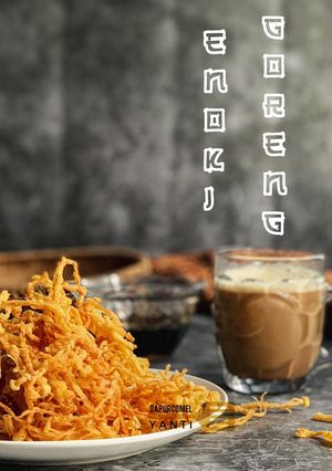 Gambar Enoki Goreng