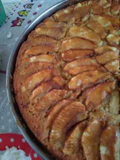 Una foto de Pastel de manzana