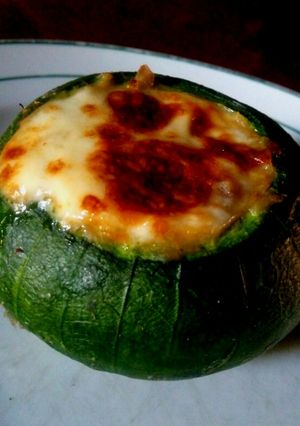 Una foto de Zapallitos rellenos
