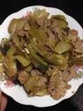 Thịt kho dưa chua(dưa muối)