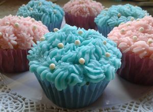 Una foto de Cupcake baby shower