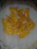 Gajos de naranja acarameladas !!