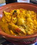 Tajine di pollo e verdure