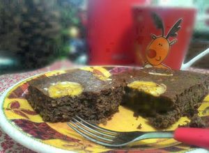 Foto de Bolo de chocolate funcional (sem glúten e sem lactose)