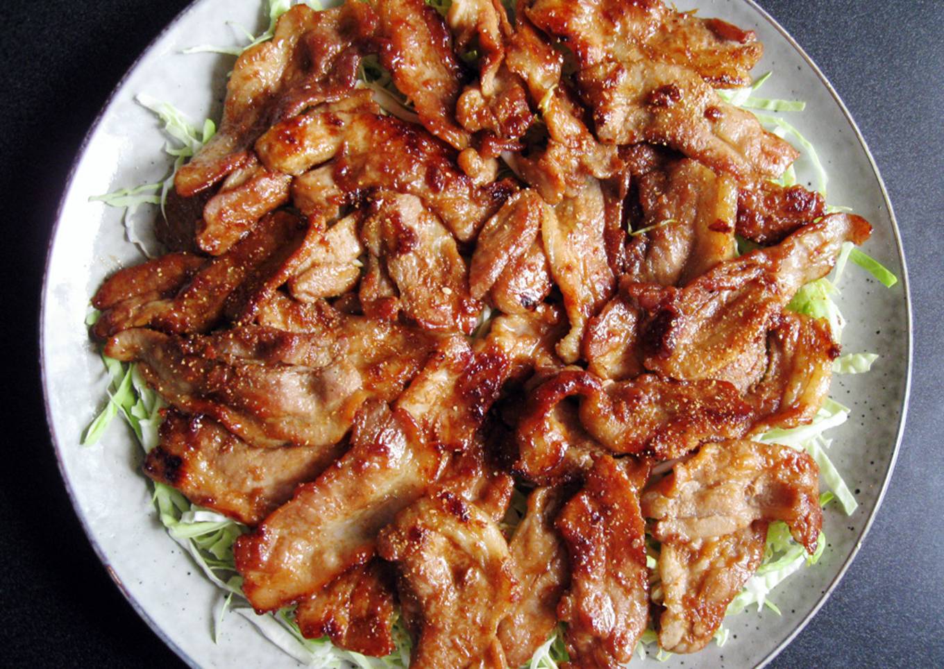 Pork Shogayaki (Ginger Pork)