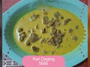 Gambar kari sapi santan