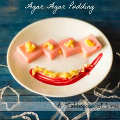 A picture of Agar Agar Pudding.