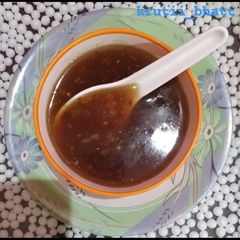 A picture of Manchow Soup.