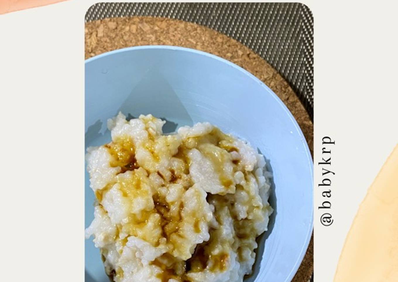 Mpasi 9 bulan: bubur ayam