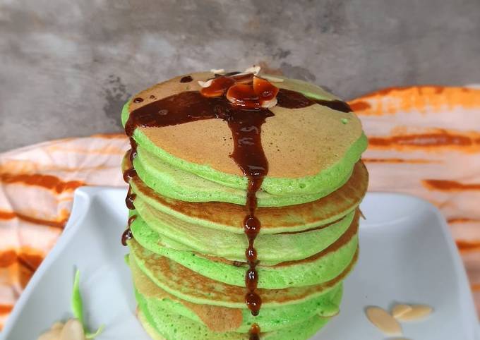 Resep Souffle Pancake Pandan