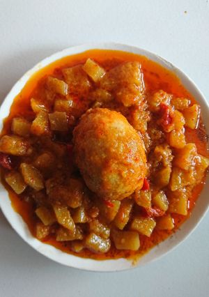 Foto resep Balado Kentang Telur
