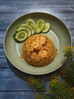 Foto resep Nasi goreng udang