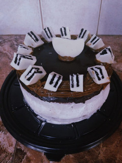 Una foto de Torta choco-oreo. ❤️