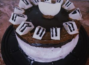 Una foto de Torta choco-oreo. ❤️