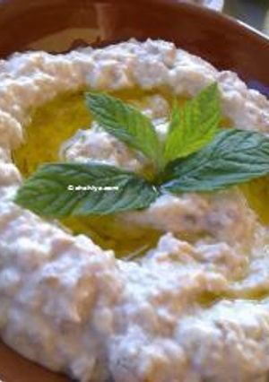 A picture of Baba Ghanoush.