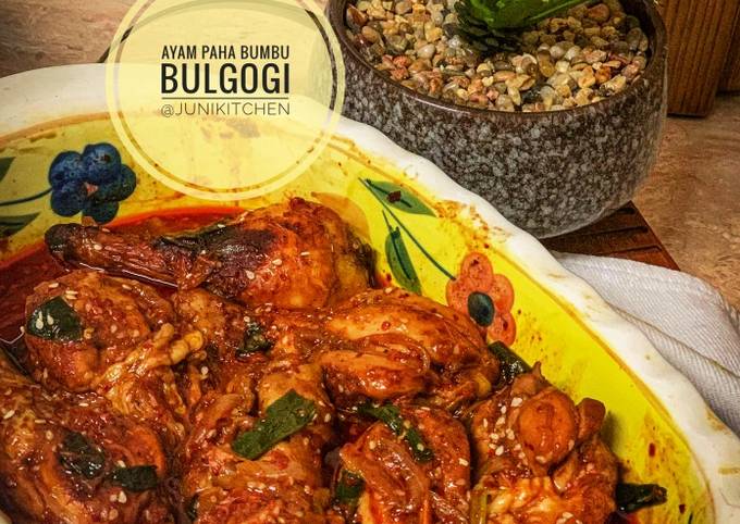 Ayam Paha Bumbu Bulgogi