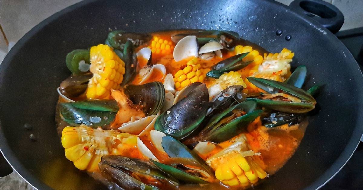 Resep Seafood Mix Saos Padang Oleh Mely Merinda Cookpad 