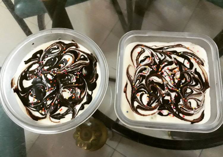 Cara Gampang Membuat No Bake Cheesecake ala momo 😚, Lezat