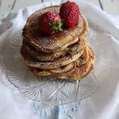 Foto di Pancake soffici e golosi con gocce di cioccolato fondente
