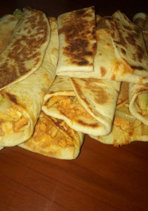 صورة لوصفة خبز شاورما