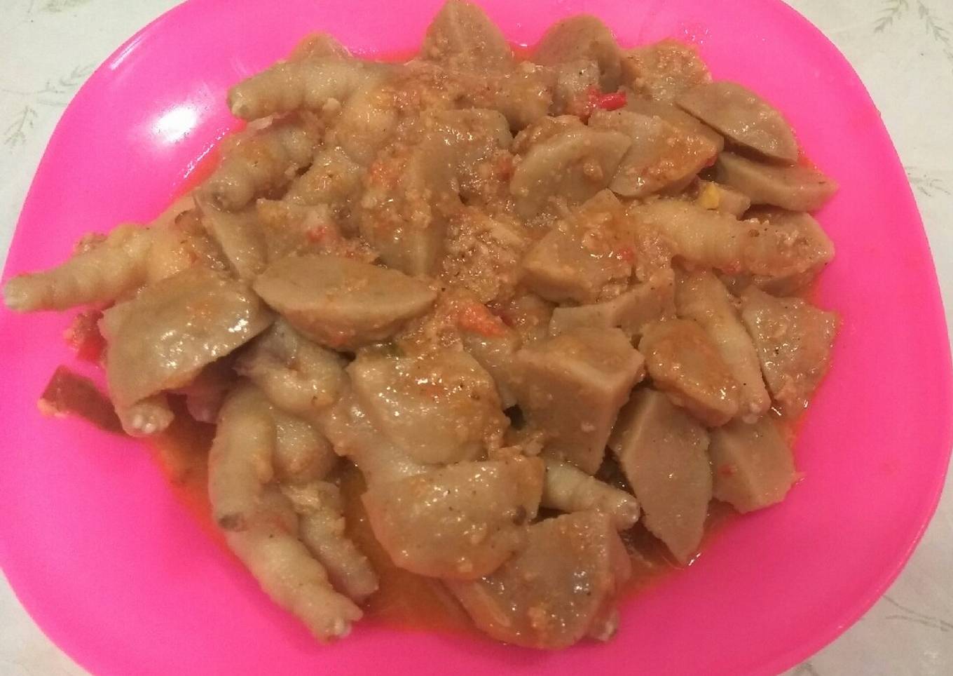Seblak Ceker Bakso