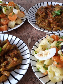 Una foto de Ensaladas marroquíes deliciosas